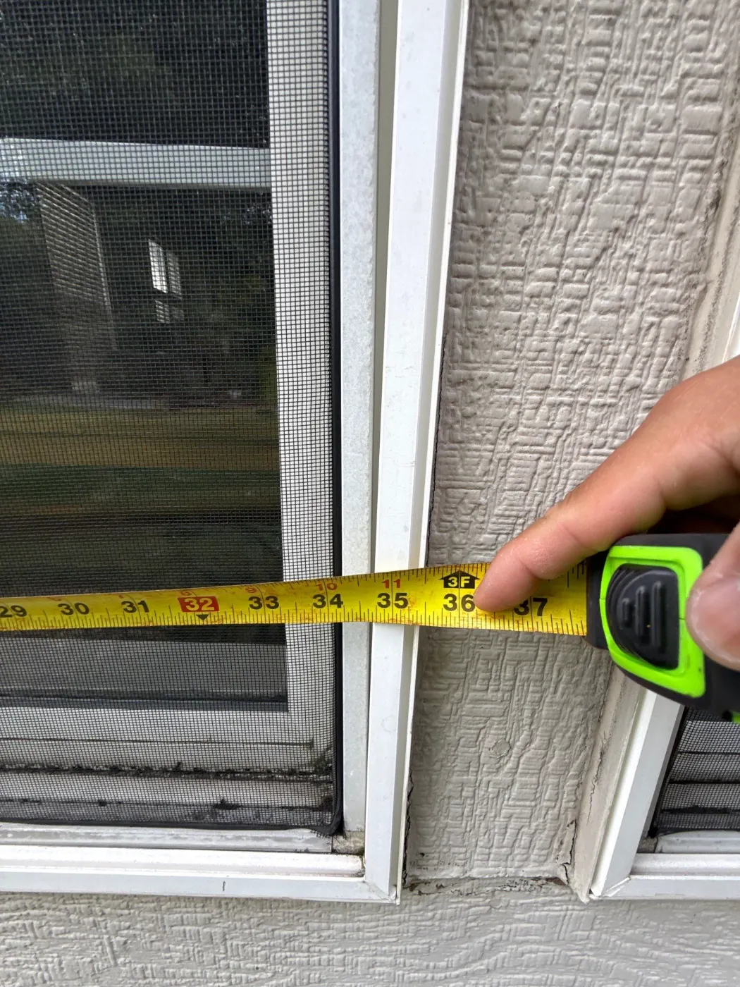 Window replacement documented in Hazel Dell